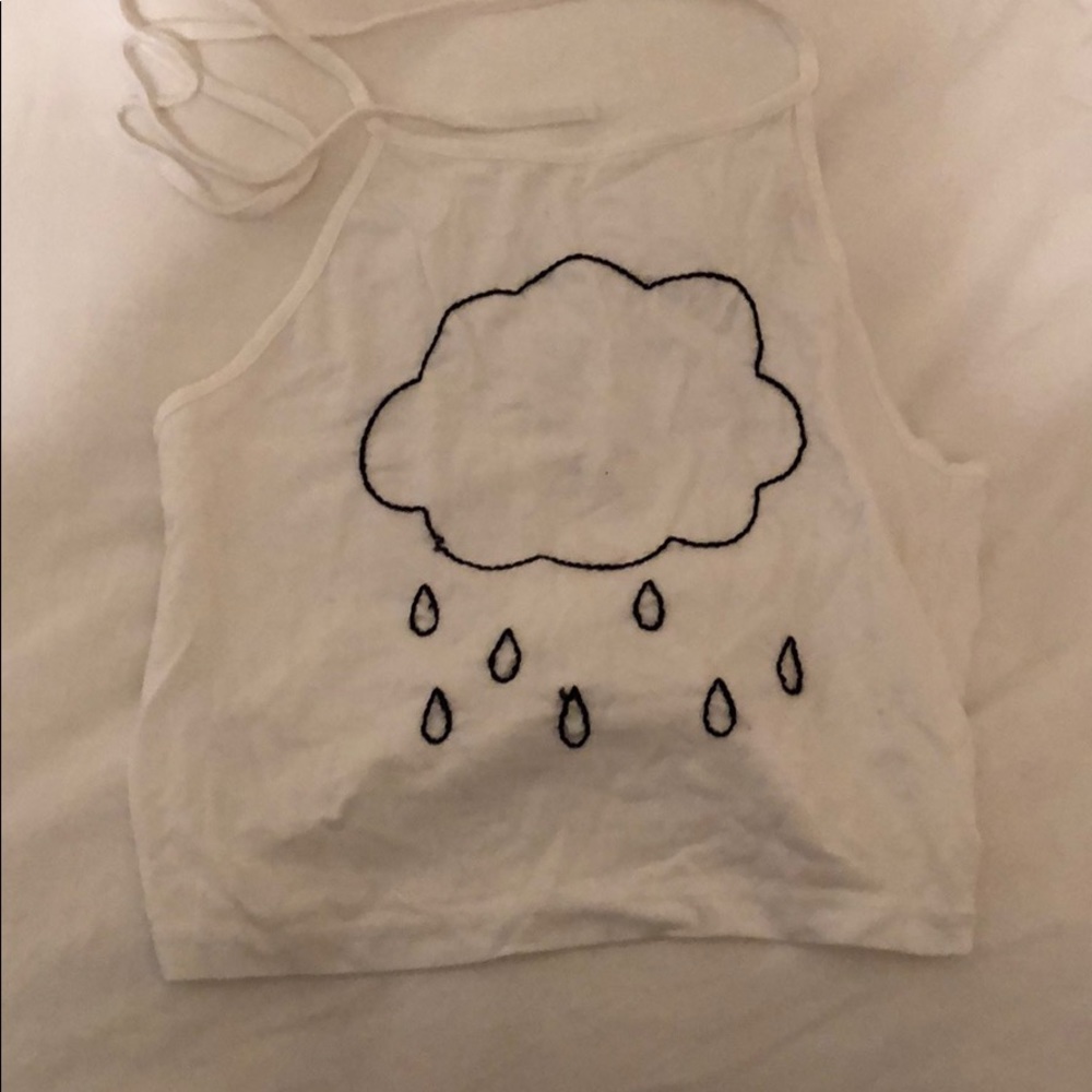❤️Brandy Melville Rain Cloud Sachi Halter❤️